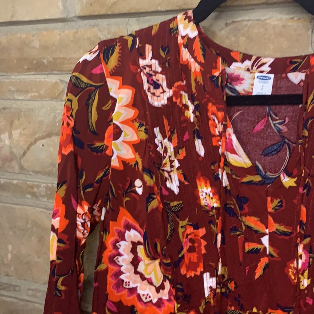 Fall flowy shirt